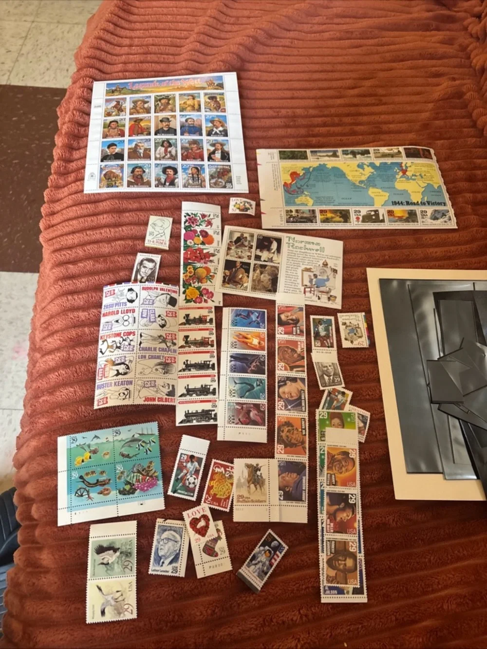 1994 Fish Stamp Collection Book - Multicolor